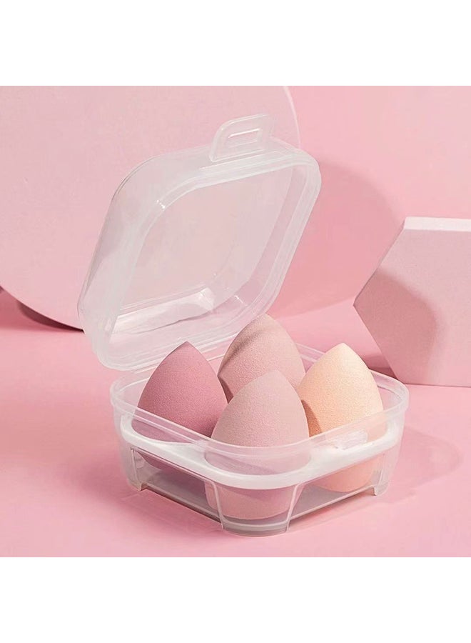 طقم إسفنجات مكياج مكون من 4 قطع متعدد الألوان - Image 2