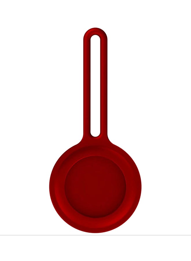 Silicone Protective Case Cover For Apple Airtags Red - Image 1