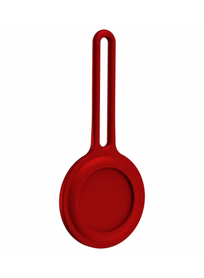 Silicone Protective Case Cover For Apple Airtags Red - Image 2