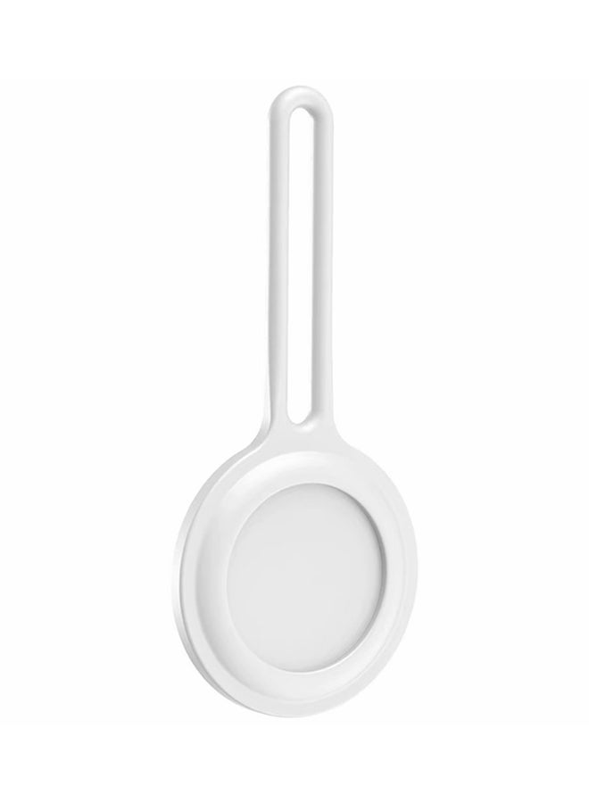 Protective Case Cover For Apple Airtag White  - Image 2
