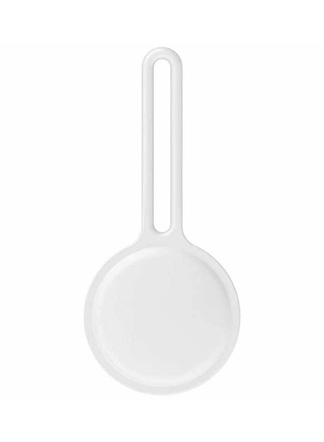 Protective Case Cover For Apple Airtag White  - Image 3