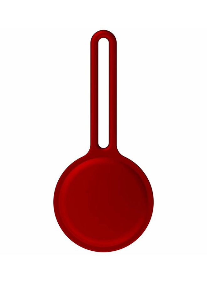 Silicone Protective Case Cover For Apple Airtags Red - Image 3