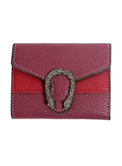 VILILY Sleek Lightweight Casual Wallet Maroon  - Image 1
