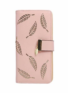 Sleek Lightweight Casual Wallet Pink/Gold - v1623656823/N47237145A_2