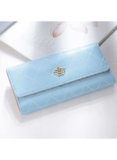 VILILY Sleek Lightweight Casual Wallet Blue  - Image 3