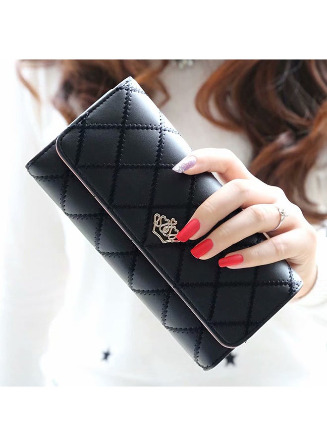 فليلي محفظة كاجوال أنيقة وخفيفة الوزن أسود - Image 2