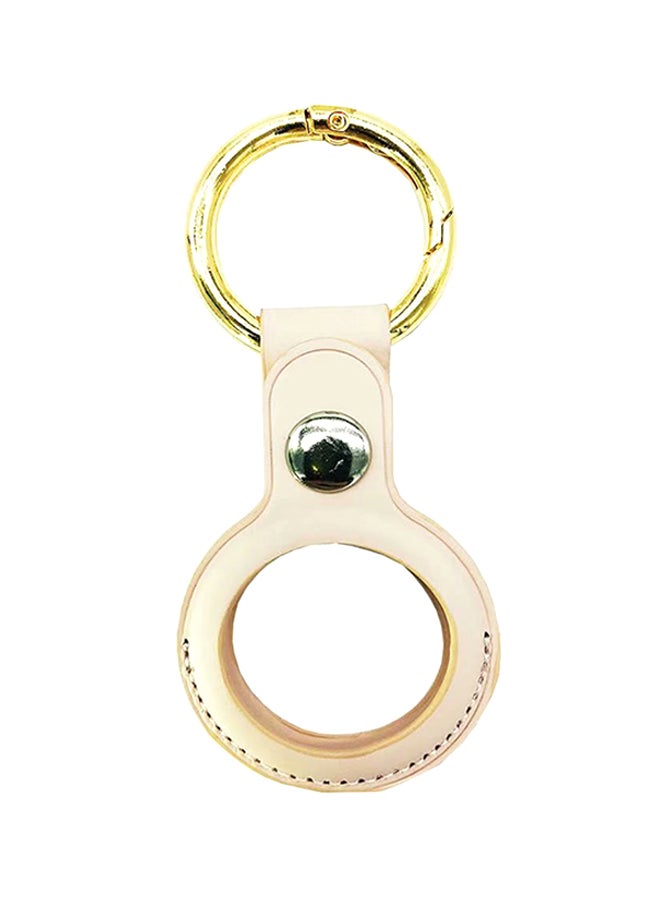 VILILY Airtag Loop Beige/Gold - Image 1