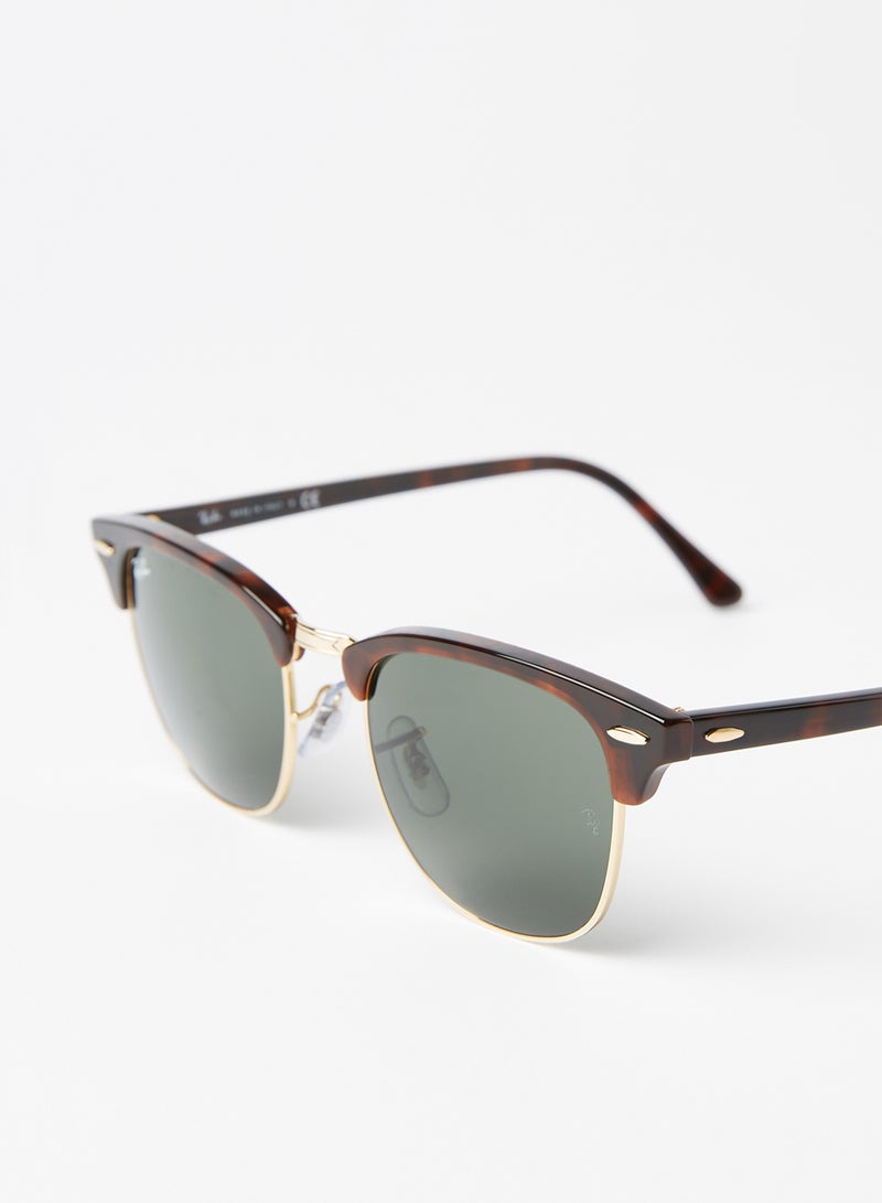 Ray-Ban - Clubmaster Sunglasses - 0RB3016 - Lens Size: 49 mm - Brown - Image 1
