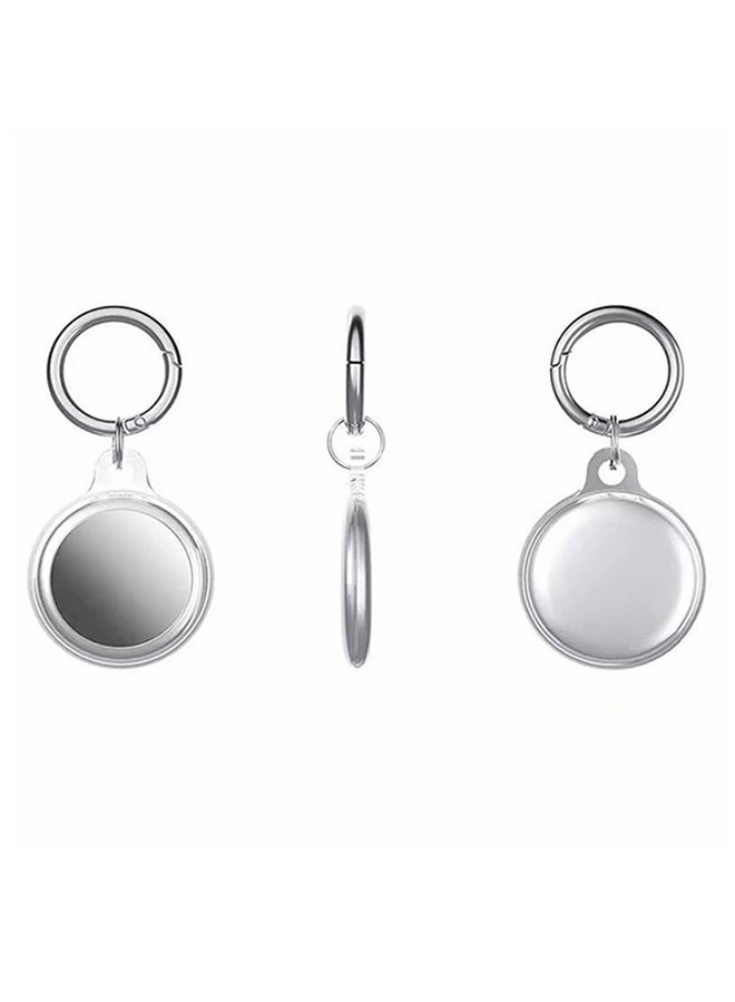 VILILY Silicone Protective Case Cover For Apple Airtags Clear  - Image 2