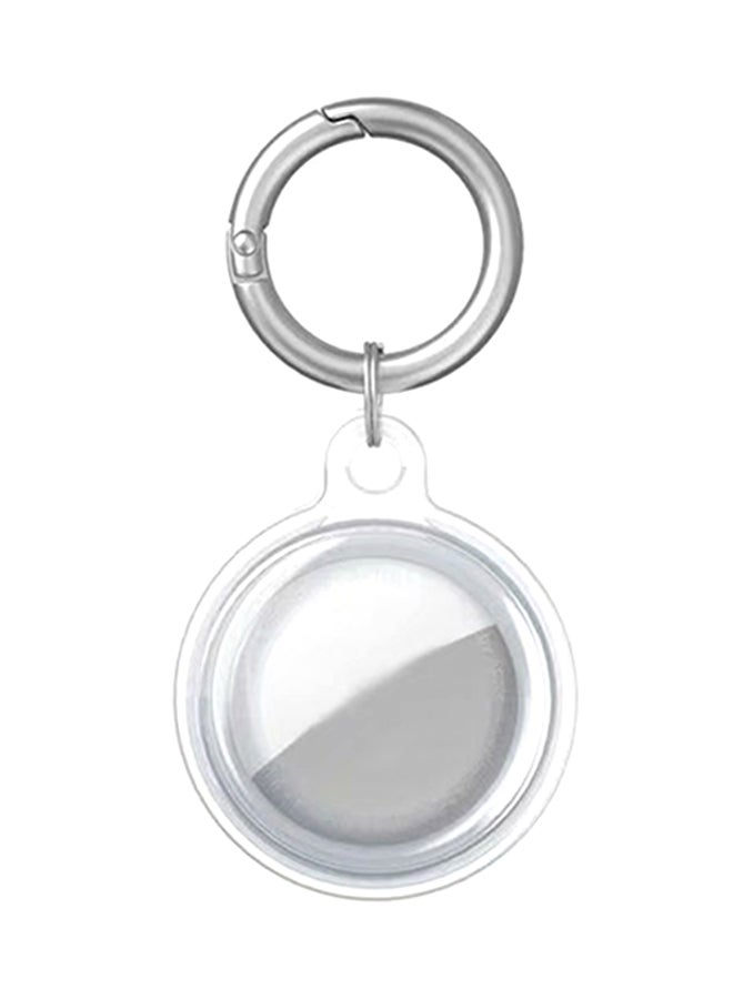 VILILY Silicone Protective Case Cover For Apple Airtags Clear  - Image 1
