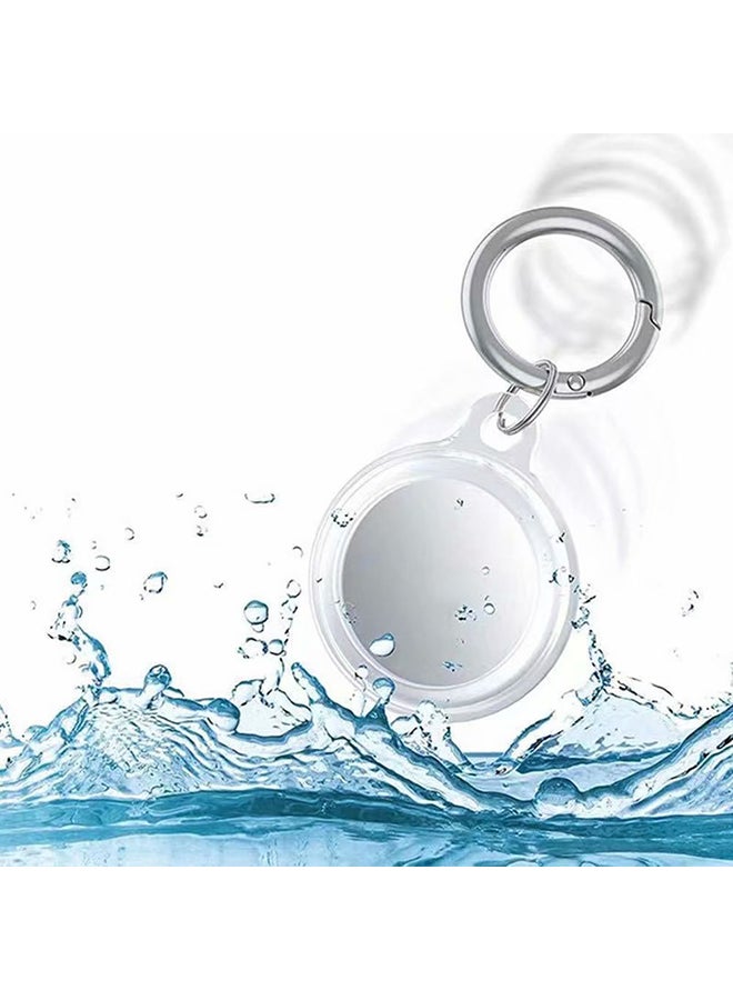 VILILY Silicone Protective Case Cover For Apple Airtags Clear  - Image 3