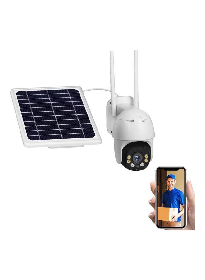 كروني كاميرا مراقبة خارجية لاسلكية تعمل بالطاقة الشمسية - Image 1