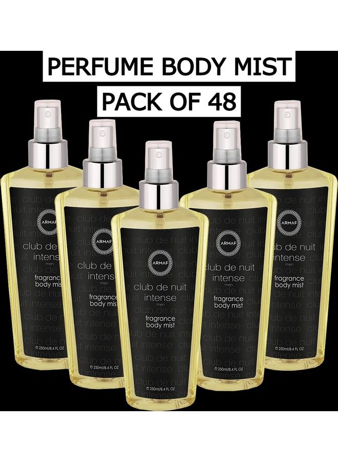 Armaf Set Of 48 Club De Nuit Intense Men Body Mists 48 x 250ml  - Image 2