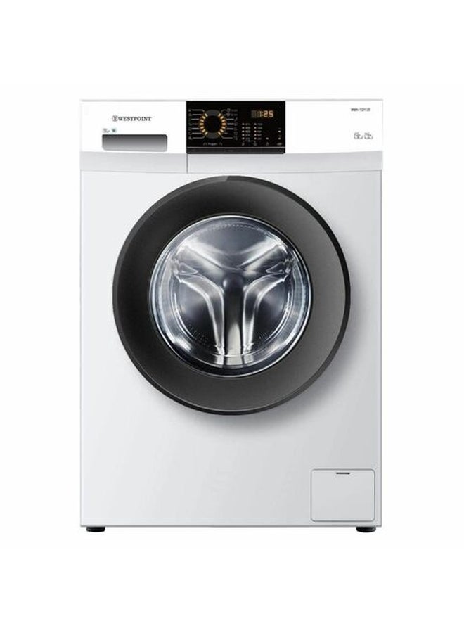 WESTPOINT - 7 KG Front Loading Automatic Washing Machine WMX71219E Grey/White/Black - Image 1