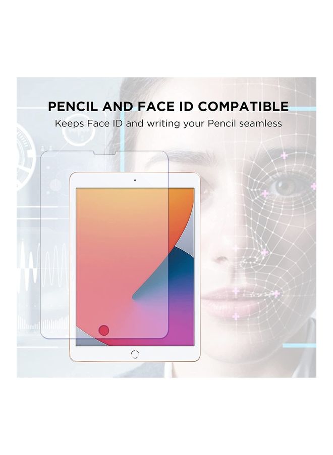 Remson Pack Of 2 Impact Resistance Screen Protector For Apple iPad 10.2 Clear - Image 2