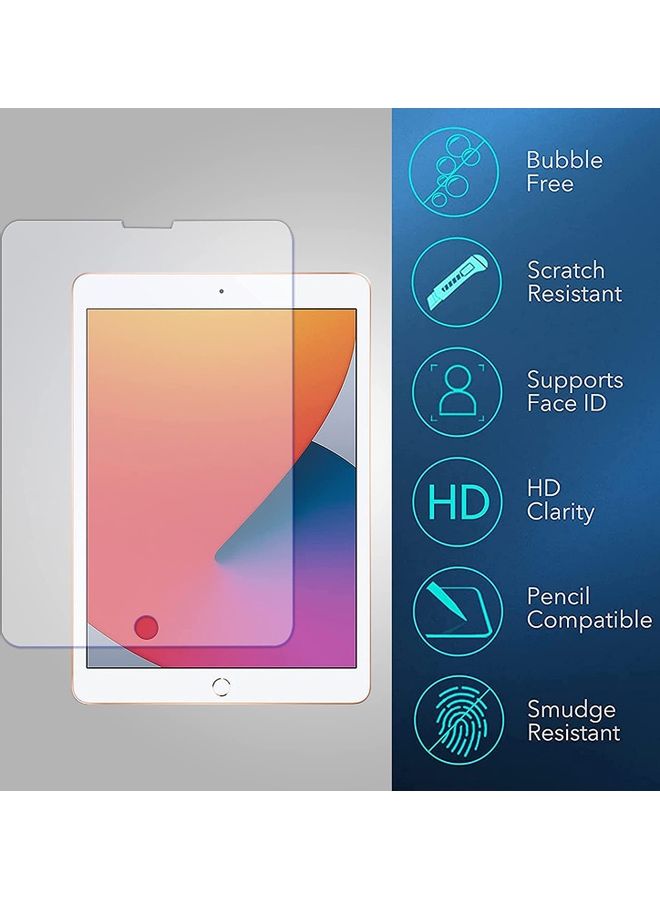 Remson Pack Of 2 Impact Resistance Screen Protector For Apple iPad 10.2 Clear - Image 4