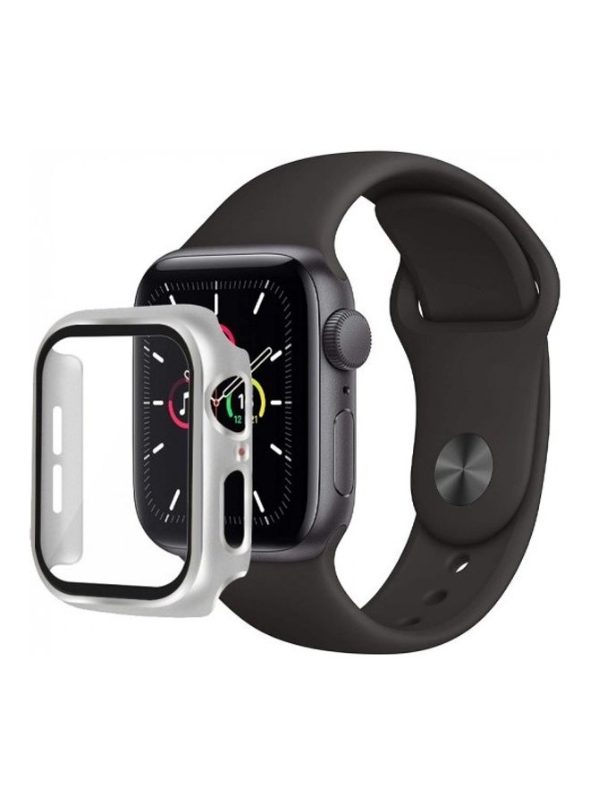 مارجون غطاء حماية واقٍ لساعة أبل مقاس 40 مم أبيض/فضي - Image 1