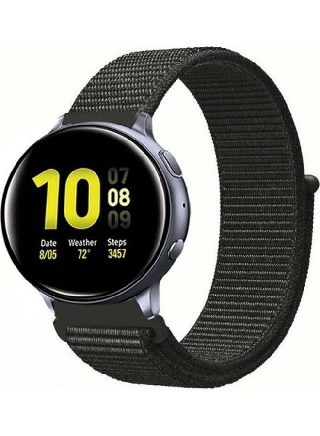 MARGOUN Replacement Nylon Band For Samsung Galaxy Watch Active/Active 2 Cargo Khaki  - Image 1