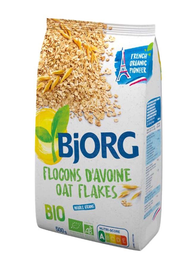 Bjorg Whole Grain Oat Flakes 500grams - Image 1