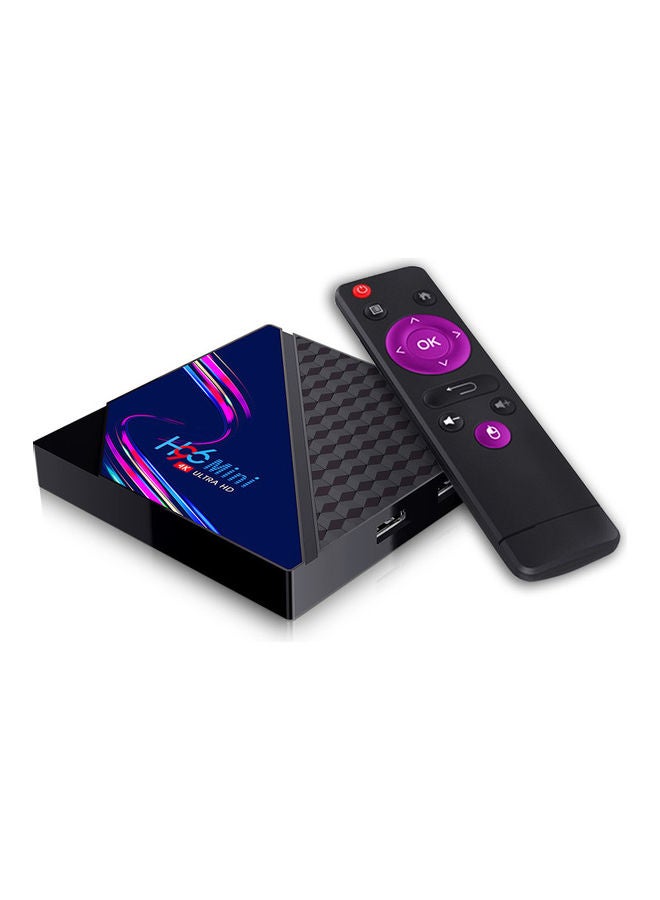 H96 - Mini 4K Ultra HD Android TV Box V8 Black/Purple/Blue - Image 1