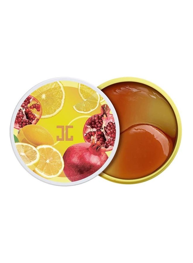 JAYJUN Pom Lemon Duo Eye Gel Patch Yellow 84grams - Image 1