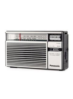 Panasonic Dual Band Portable Radio R-218DDGC-S Silver/Black  - Image 2