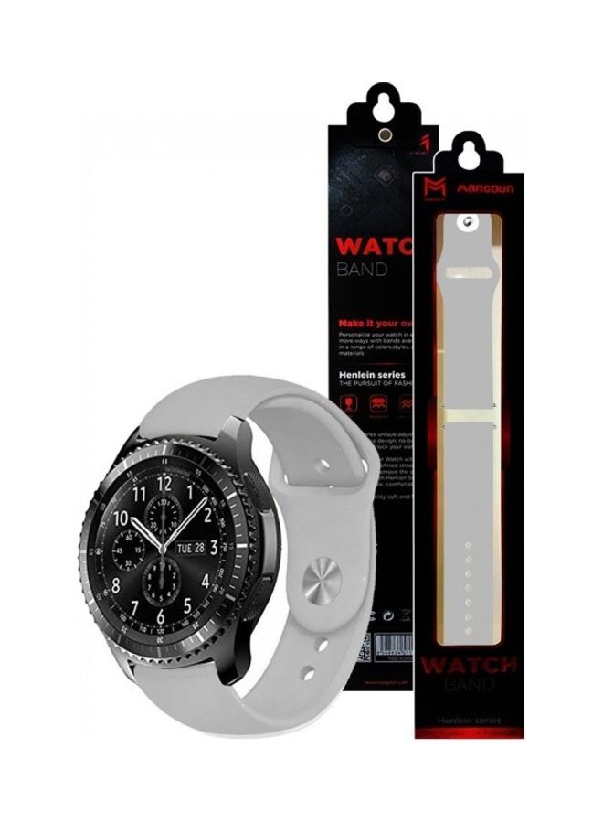 MARGOUN Replacement Silicone Band For Samsung Galaxy S3 Classic/S3 Frontier Grey - Image 2