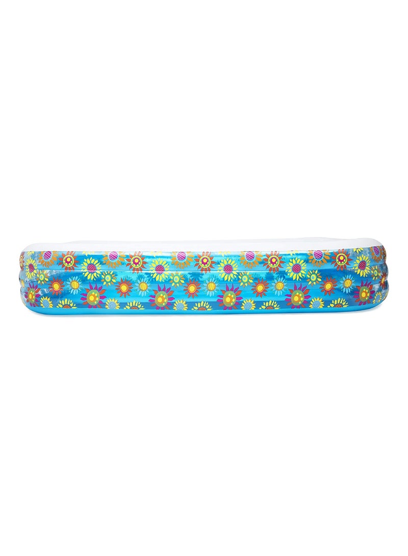 Bestway - Superior Strength And Longer Durability Sturdy Frame Swimming Pool For Kids 229x152x56cm - Image 1