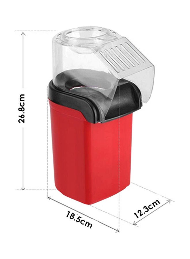 AIWANTO Plastic Popcorn Maker PM02 Red/Black - Image 3