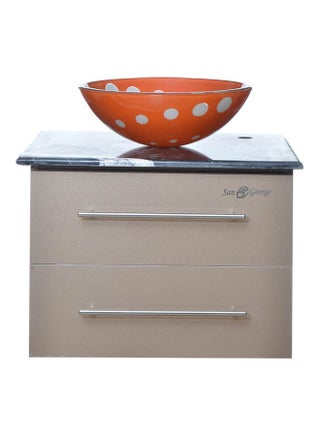 Vanity Sink With Storage Cabinet Multicolour 40x15x40cm - v1623661819/N48144768A_1