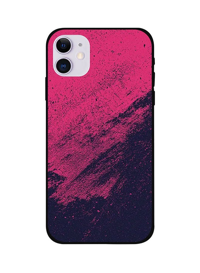 Protective Case Cover For iPhone 12 Pink/Blue