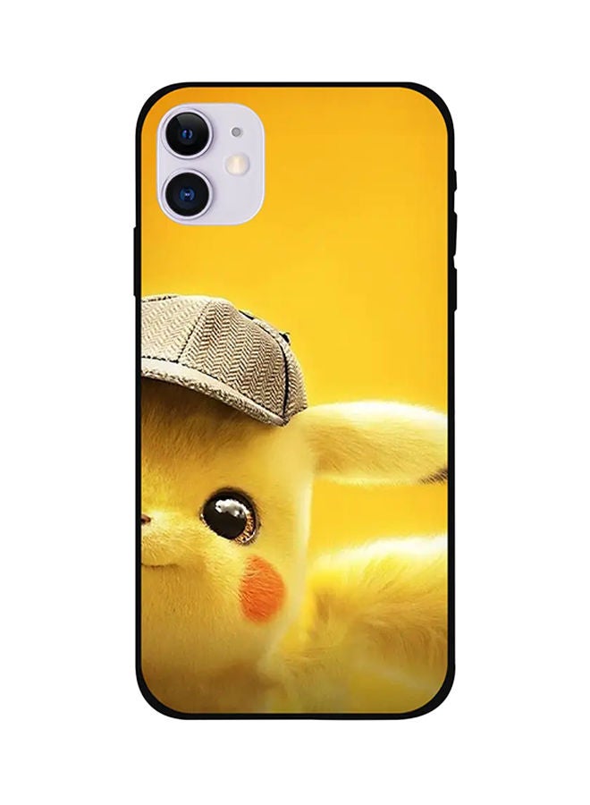 غطاء حماية واق لهاتف آيفون 12 أصفر