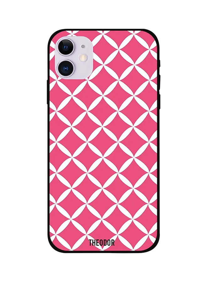 غطاء حماية واقِ لهواتف آيفون 12 من أبل وردي