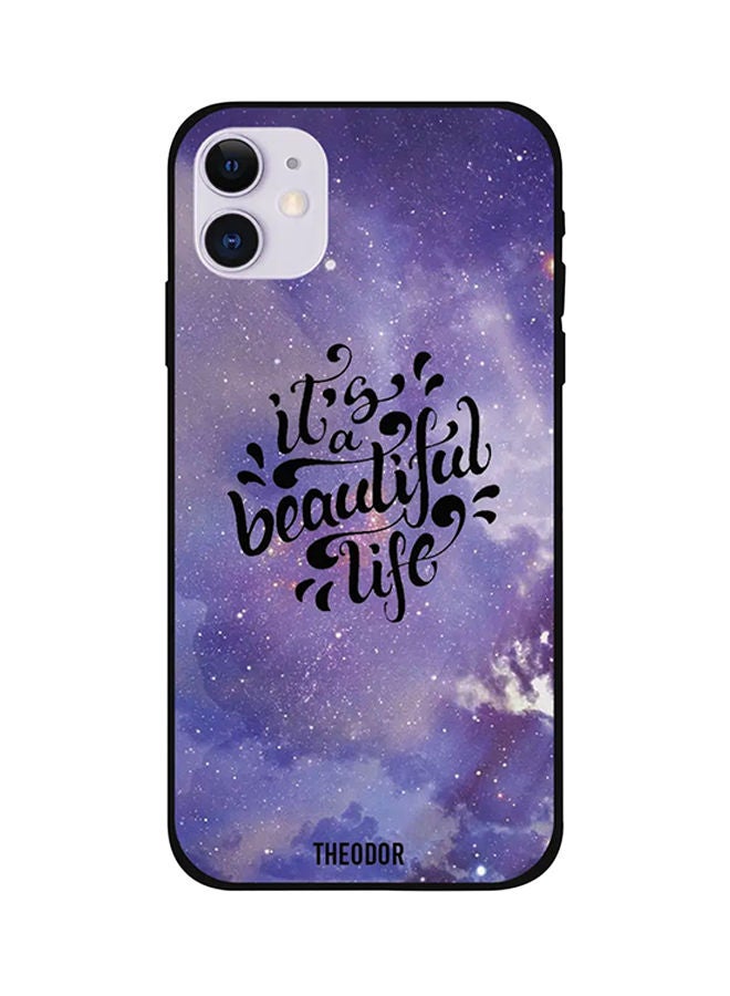 Protective Case Cover for Apple iPhone 12 Purple