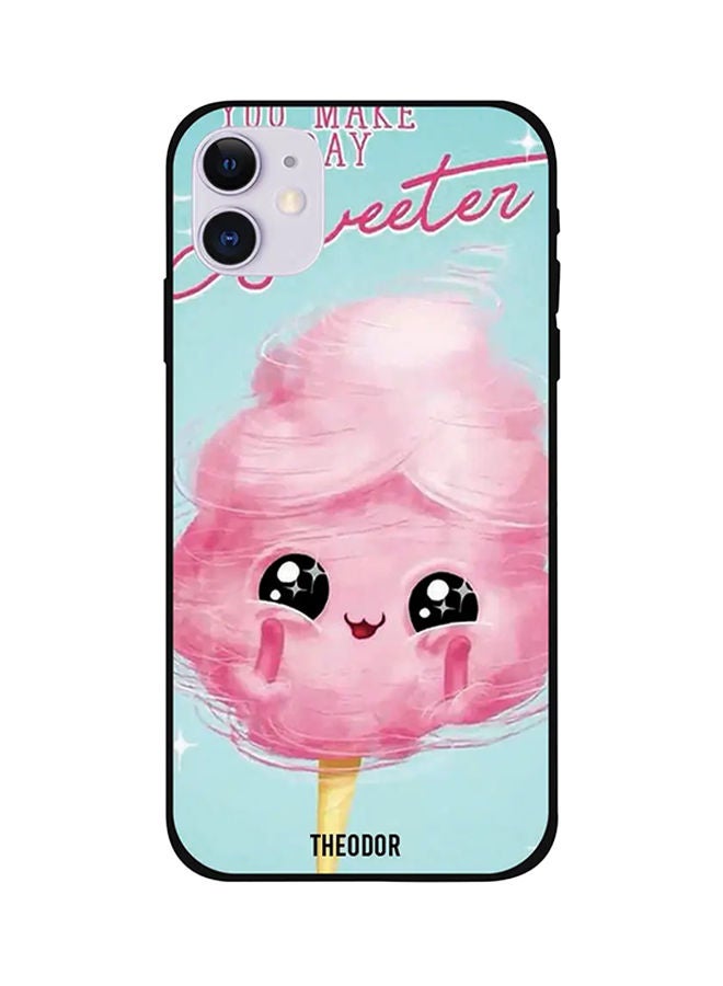 Protective Case Cover for Apple iPhone 12 Blue/Pink