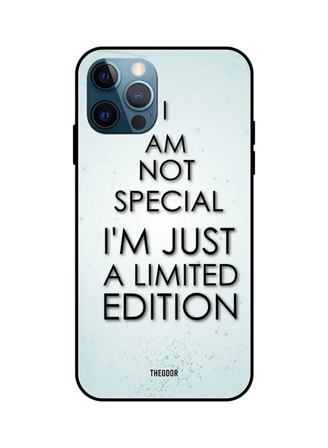 Theodor Protective Case Cover for Apple iPhone 12 Pro Max Blue/Black