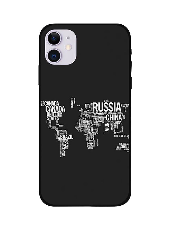 Theodor Protective Case Cover For iPhone 12 Mini Black/White