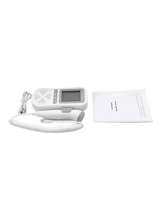 Generic Household Fetal Doppler Baby Heart Detector - Grey  - Image 3