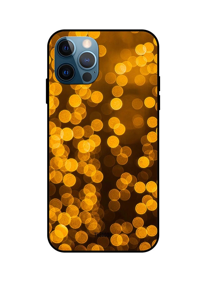 Theodor Protective Case Cover For Apple iPhone 12 Pro Golden/Black