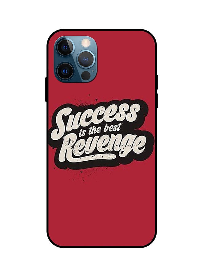 Protective Case Cover For Apple iPhone 12 Pro Red/white