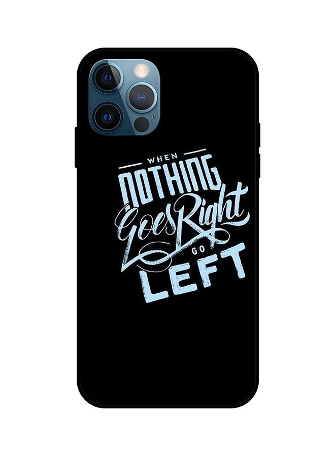 غطاء حماية واقٍ لهاتف أبل آيفون 12 برو أسود/أزرق