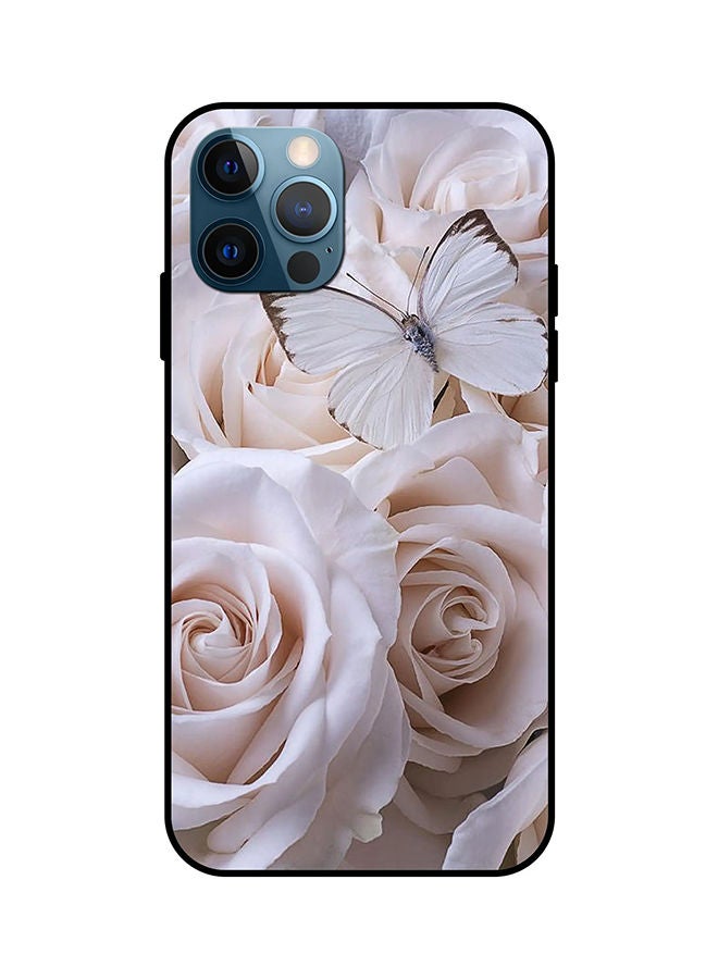 غطاء حماية واقٍ لهاتف أبل آيفون 12 برو أبيض