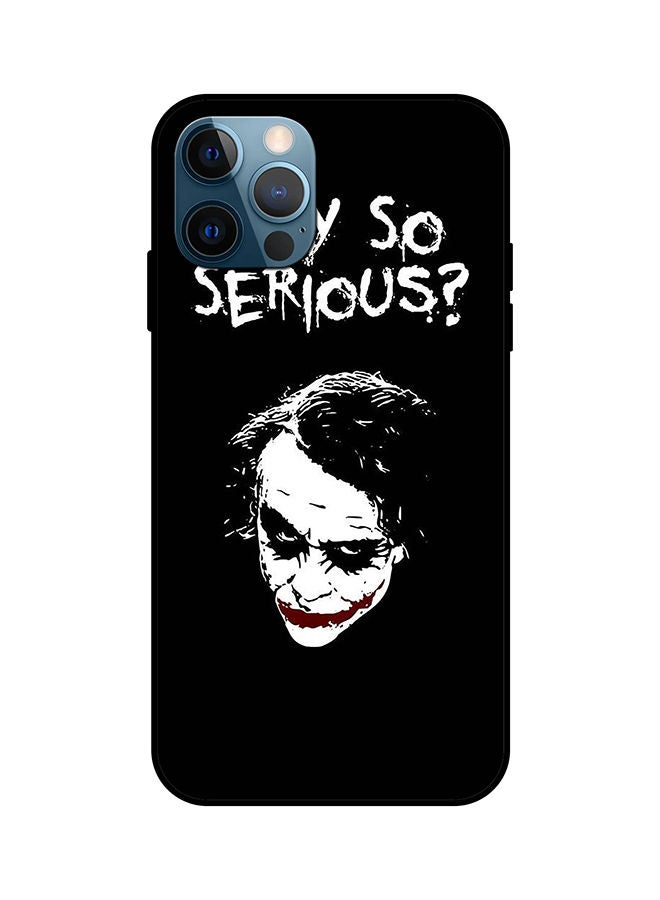 Protective Case Cover For Apple iPhone 12 Pro Black/White