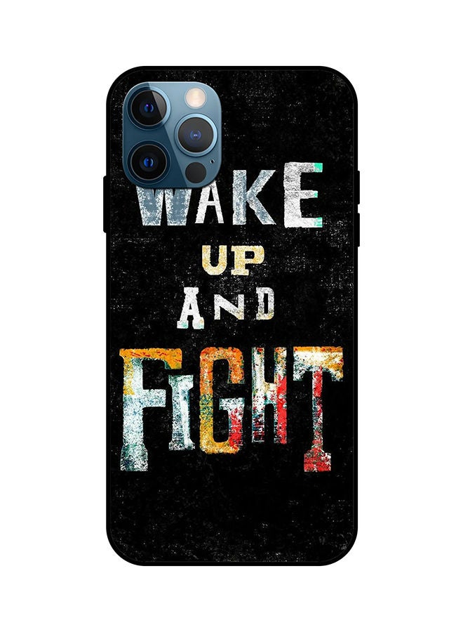 غطاء حماية واقٍ لهاتف أبل آيفون 12 برو ماكس أسود