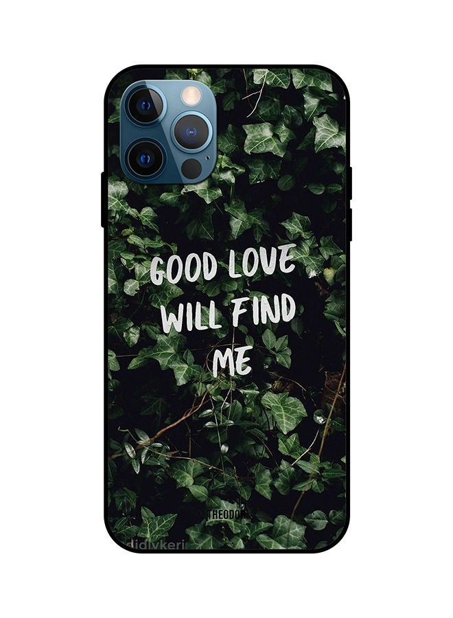 Protective Case Cover For Apple iPhone 12 Pro Max Green/Black/White