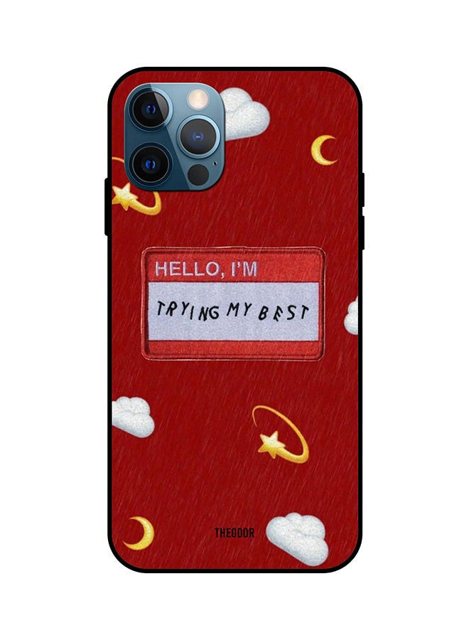 Protective Case Cover for iPhone 12 Pro Max Red