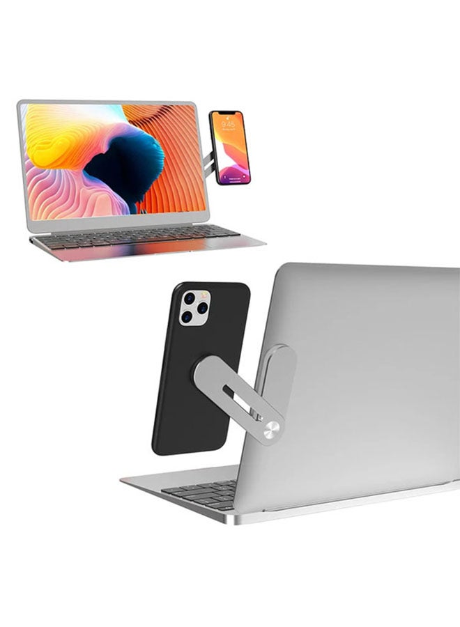 Magnetic Multifunctional Phone Holder Grey/Silver  - Image 2