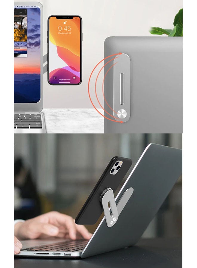 Magnetic Multifunctional Phone Holder Grey/Silver  - Image 4