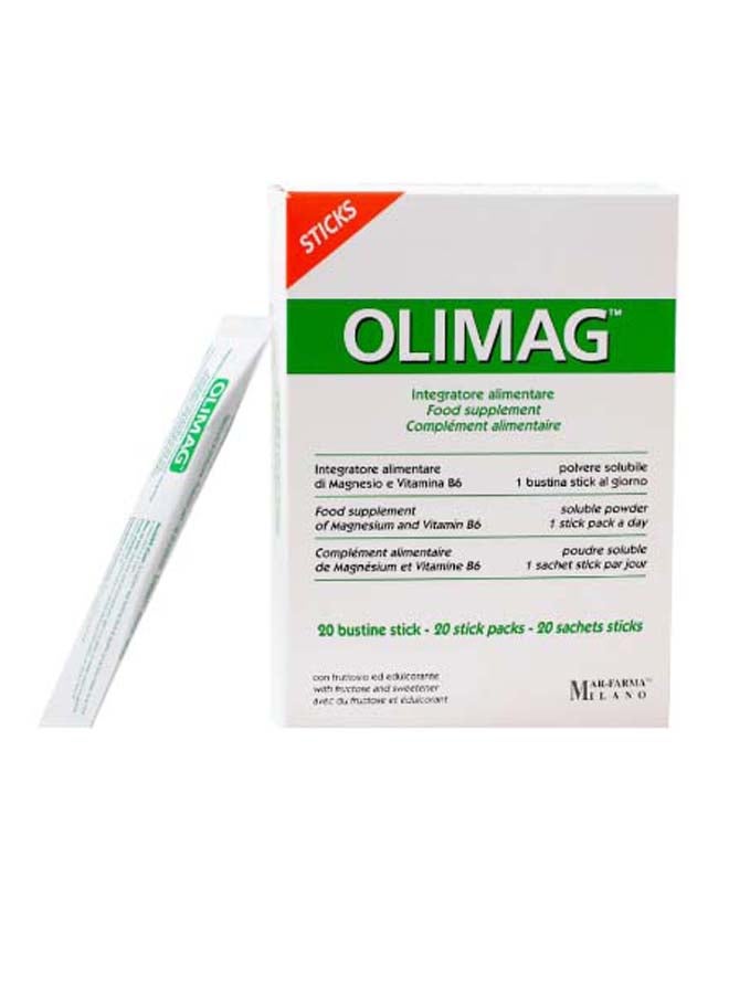 MAR-FARMA Olimag Food Supplement - 20 Sticks
