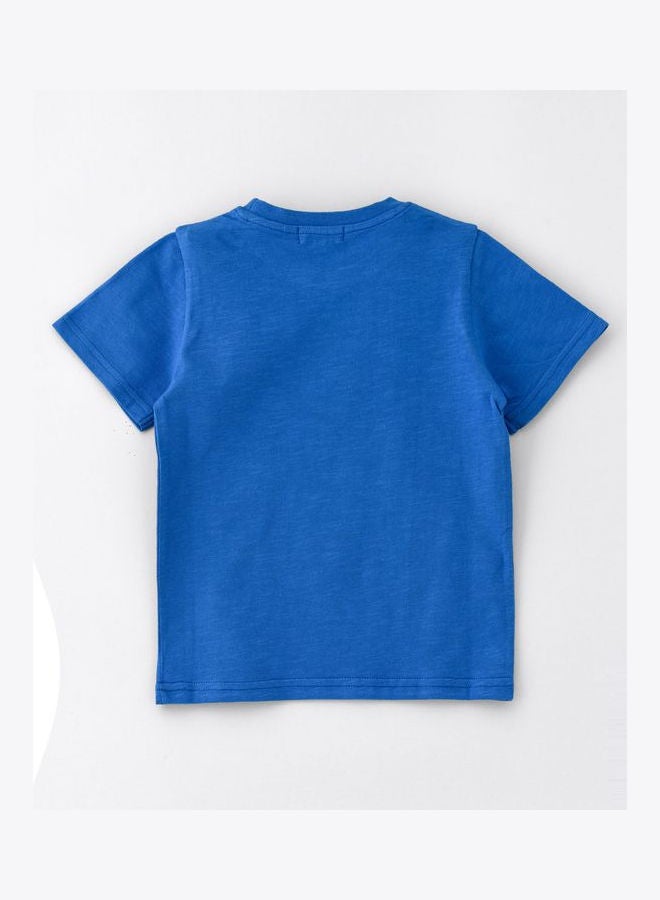 JAM Stylish Printed T-Shirt Blue/Green - Image 2